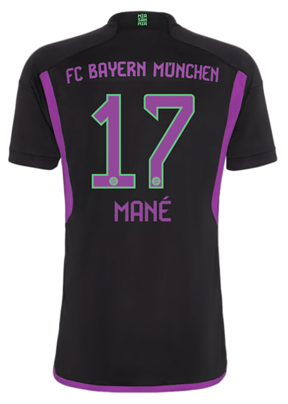 MANÉ #17 Bayern Munich 23/24 Stadium Men's Away Shirt