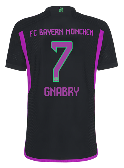 GNABRY #7 Bayern Munich 23/24 Authentic Men's Away Shirt