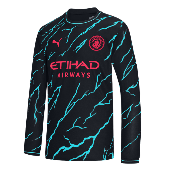 Manchester City 23/24 Men's Third Long Sleeve Shirt