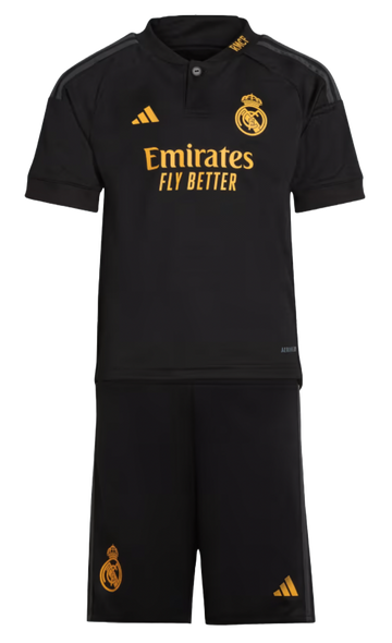 Real Madrid 23/24 Kid's Third Shirt and Shorts