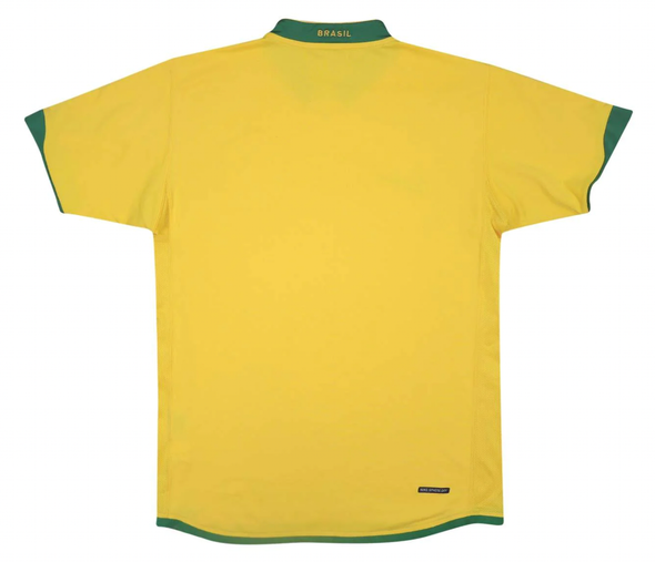 Brazil 2006 Men's Home Retro Shirt