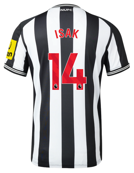 ISAK #14 Newcastle United 23/24 Stadium Men's Home Shirt - PL Font