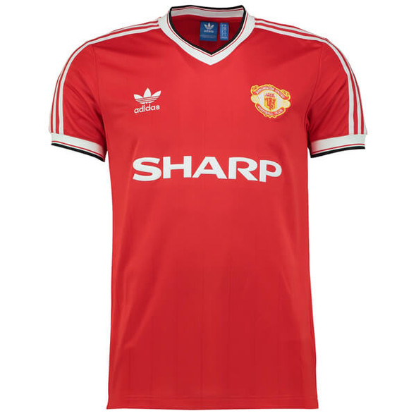 Manchester United 1984 Men's Home Retro Shirt