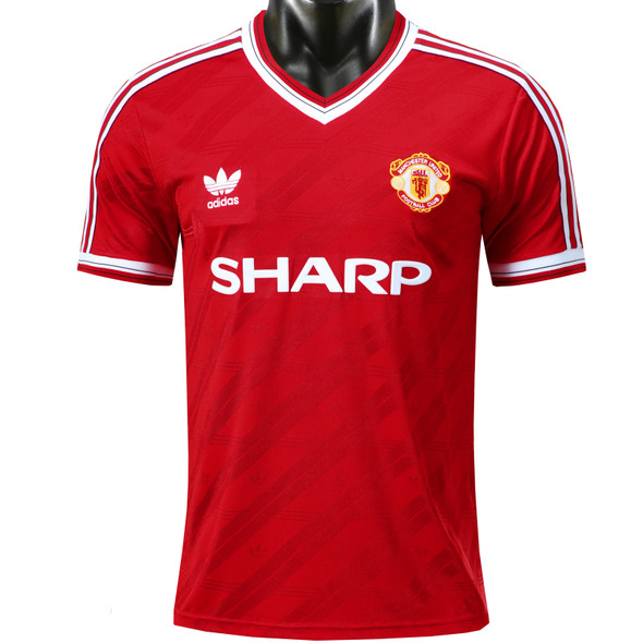 Manchester United 1986 Men's Home Retro Shirt