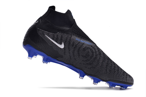 Nike Phantom GX Elite DF FG Football Boots - Drak Gray/Blue