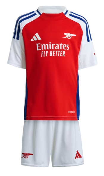Arsenal 24/25 Kid's Home Shirt and Shorts