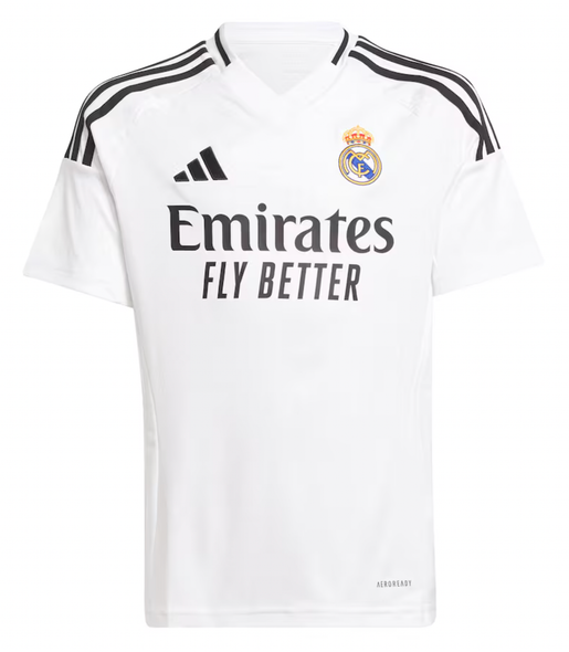 Real Madrid 24/25 Kid's Home Shirt and Shorts