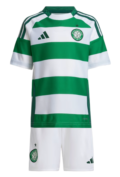 Celtic 24/25 Kid's Home Shirt and Shorts