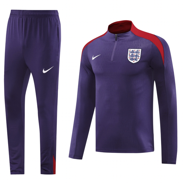 England 2024 Men's Navy Short Zip Tracksuit