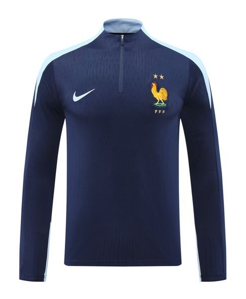France 2024 Men's Navy Short Zip Tracksuit