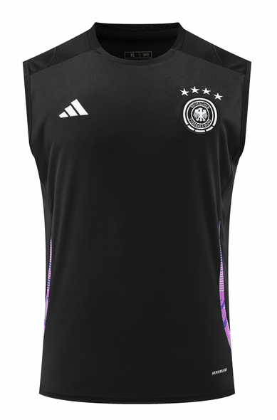 Germany 2024 Men's Black Training Tank Top