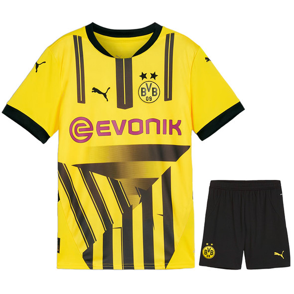 Borussia Dortmund 24/25 Kid's Cup Shirt and Shorts