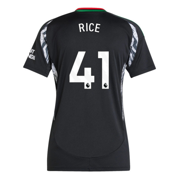 RICE #41 Arsenal 24/25 Women's Away Shirt - PL Font