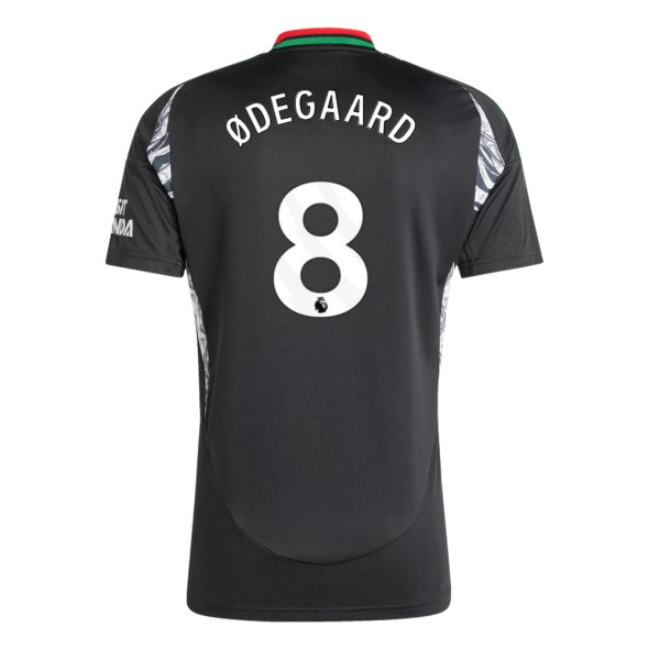 ØDEGAARD #8 Arsenal 24/25 Stadium Men's Away Shirt - PL Font