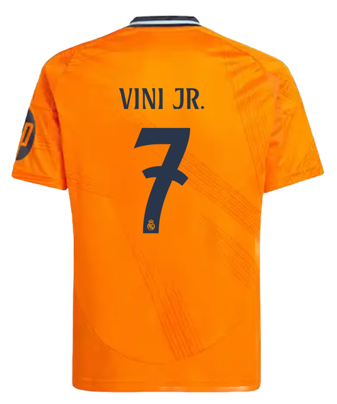 VINI JR #7 Real Madrid 24/25 Kid's Away Shirt and Shorts