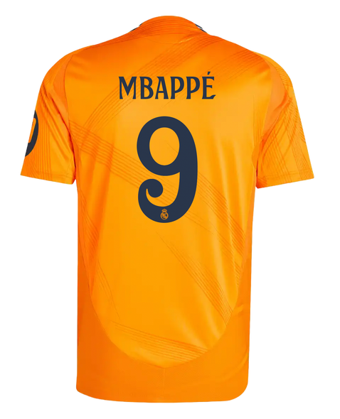 MBAPPÉ #9 Real Madrid 24/25 Authentic Men's Away Shirt