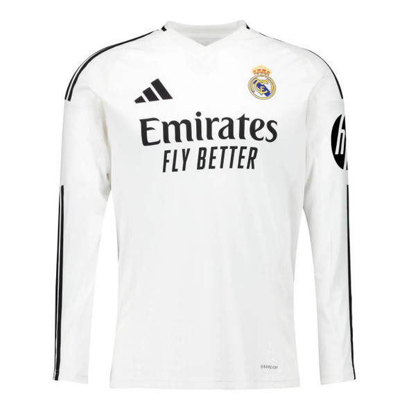 MBAPPÉ #9 Real Madrid 24/25 Men's Home Long Sleeve Shirt