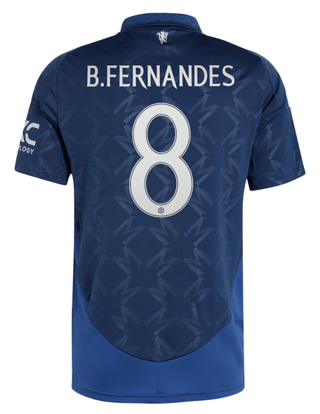 B.FERNANDES #8 Manchester United 24/25 Stadium Men's Away Shirt - Man United Font