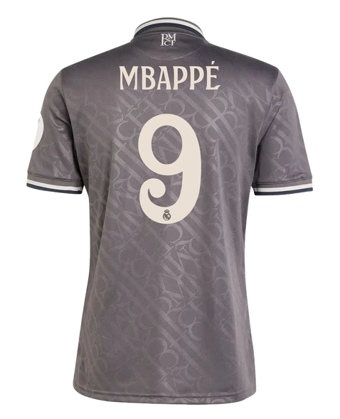 MBAPPÉ #9 Real Madrid 24/25 Stadium Men's Third Shirt
