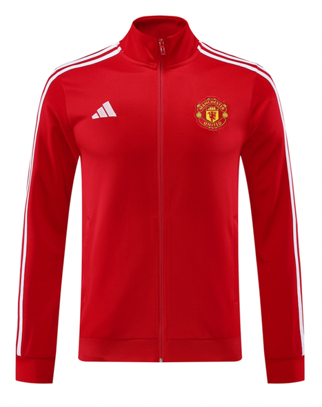 Manchester United 24/25 Men's Red Long Zip Jacket