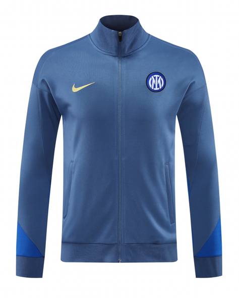 Inter Milan 24/25 Men's Blue Long Zip Jacket