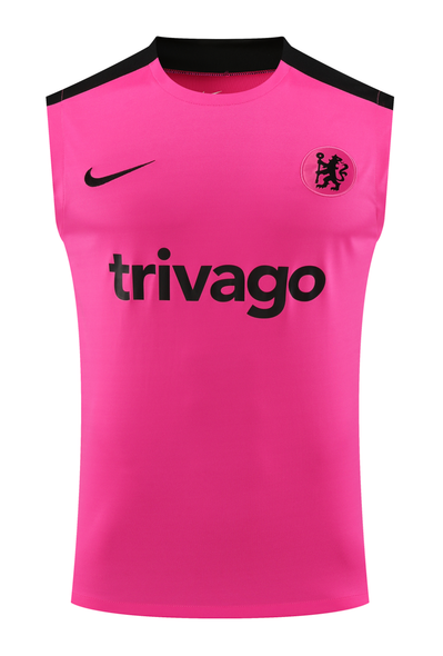 Chelsea 24/25 Men's Pink Training Tank Top