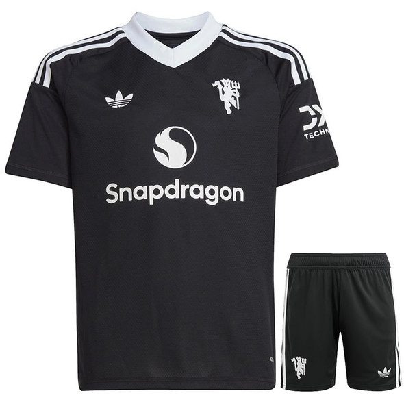 Manchester United 24/25 Kid's Third Goalkeeper Shirt and Shorts