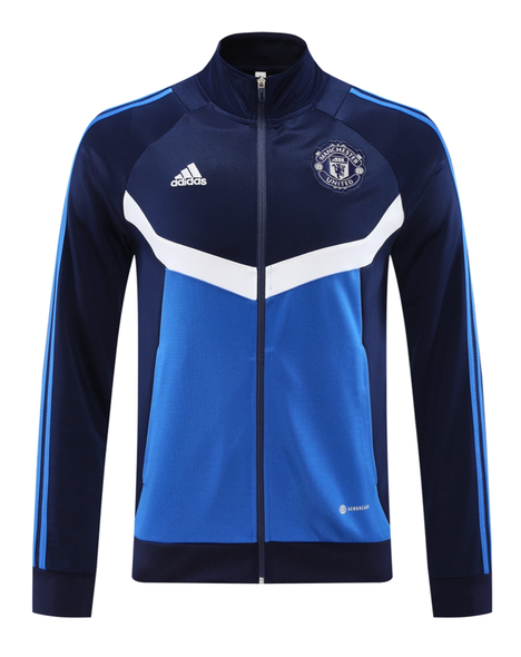 Manchester United 24/25 Men's Blue Long Zip Jacket