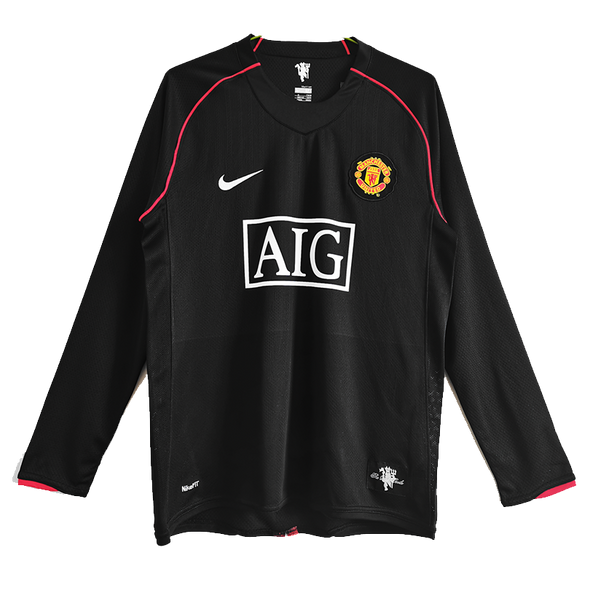 Manchester United 07/08 Men's Away Retro Long Sleeve Shirt
