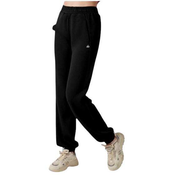 Alo Women's Black High-Rise Pant