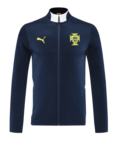 Portugal 2025 Men's Navy Long Zip Jacket