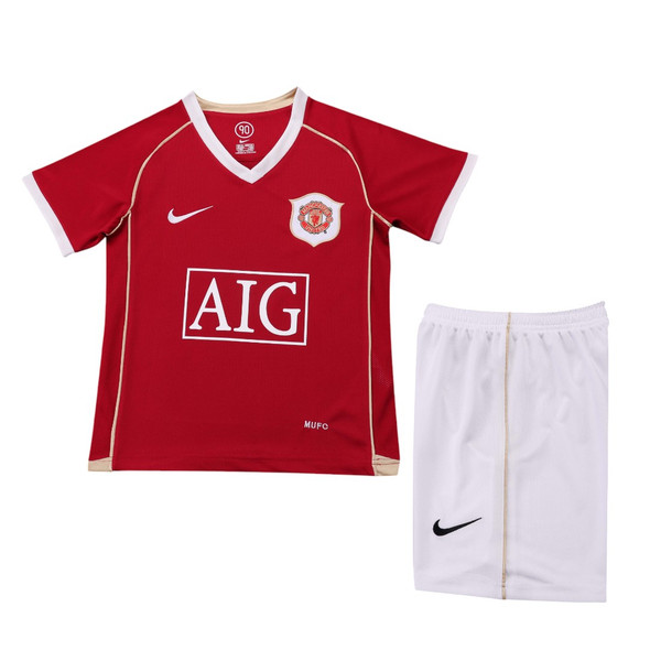 Manchester United 06/07 Kid's Home Retro Mini-Kit