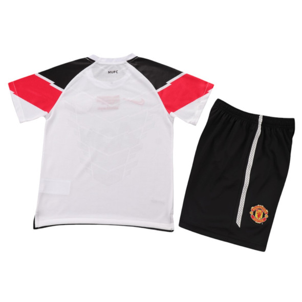 Manchester United 11/12 Kid's Away Retro Mini-Kit UCL Edition