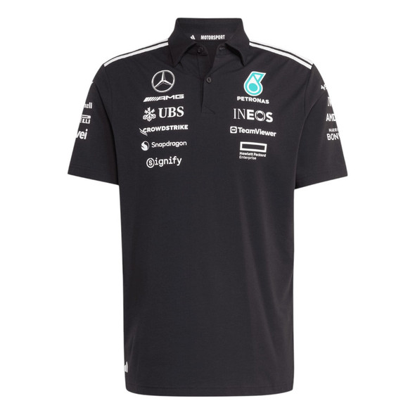 Mercedes-AMG 2025 Black Team Polo