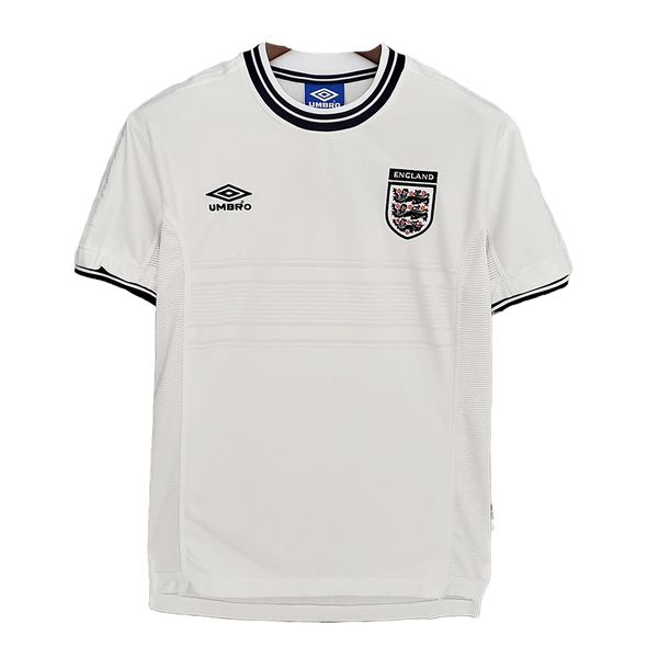 England 99/01 Men's Home Retro Shirt