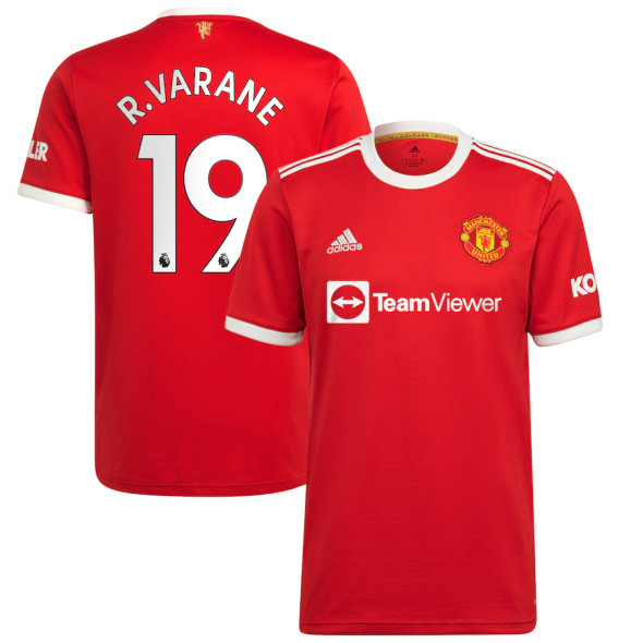 R.VARANE #19 Men's 21/22 Stadium Manchester United Home Shirt