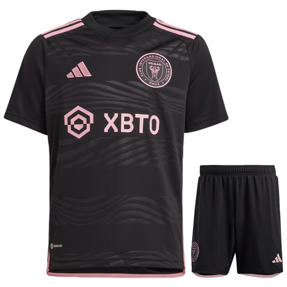Inter Miami 2023 Kid's Away Shirt and Shorts