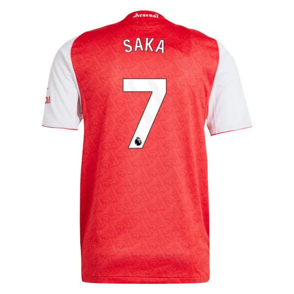 SAKA #7 Arsenal 25/26 Authentic Men's Home Shirt - PL Font