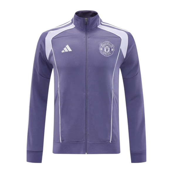 Manchester United 25/26 Men's Purple Long Zip Jacket