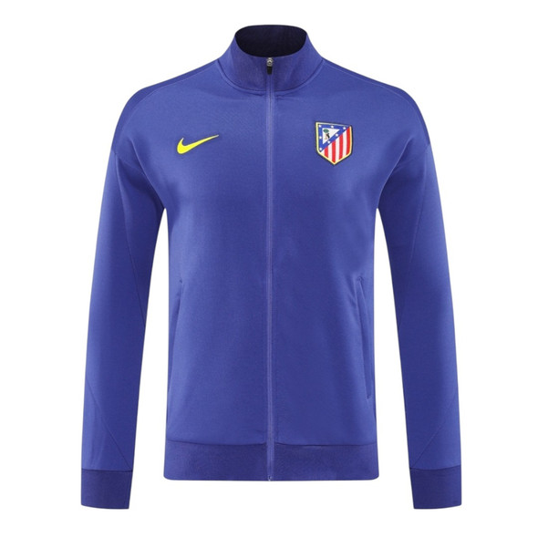 Atletico Madrid 25/26 Men's Blue Long Zip Jacket