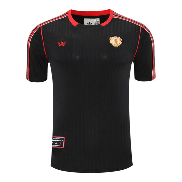 Manchester United 25/26 Men's Black-Red Terrace Icon Shirt