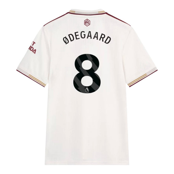 ØDEGAARD #8 Arsenal 25/26 Authentic Men's Third Shirt - PL Font