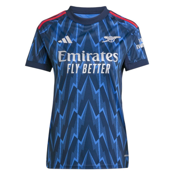 ØDEGAARD #8 Arsenal 25/26 Women's Away Shirt - Arsenal Font