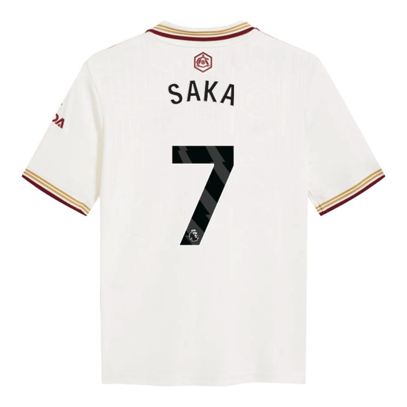 SAKA #7 Arsenal 25/26 Kid's Third Mini-Kit - PL Font
