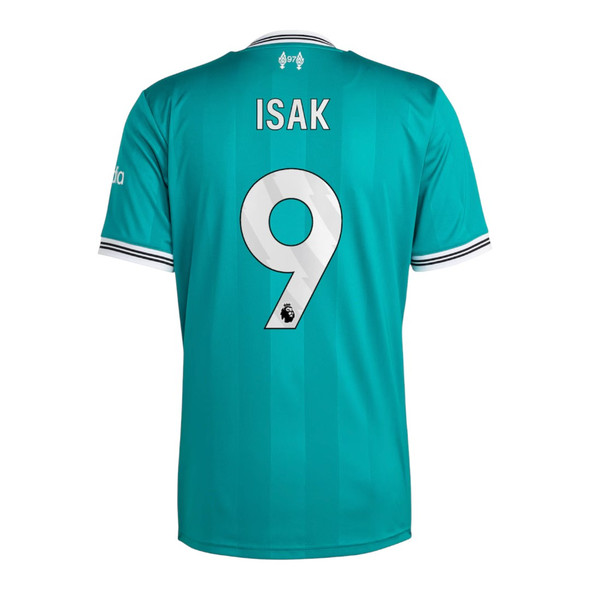 ISAK #9 Liverpool 25/26 Stadium Men's Third Shirt - PL Font