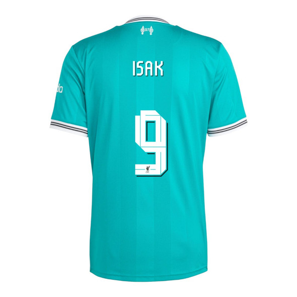 ISAK #9 Liverpool 25/26 Stadium Men's Third Shirt - Liverpool Font