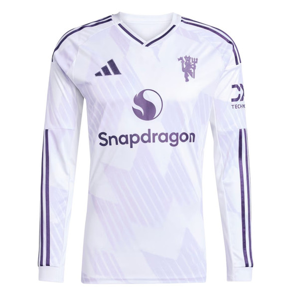 B.FERNANDES #8 Manchester United 25/26 Men's Away Long Sleeve Shirt - PL Font