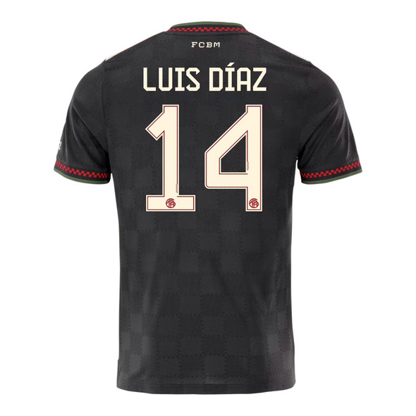 LUIS DÍAZ #14 Bayern Munich 25/26 Authentic Men's Third Shirt