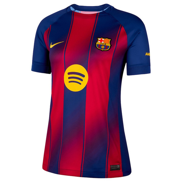 LAMINE YAMAL #10 Barcelona 25/26 Women's Home Shirt - La Liga Font