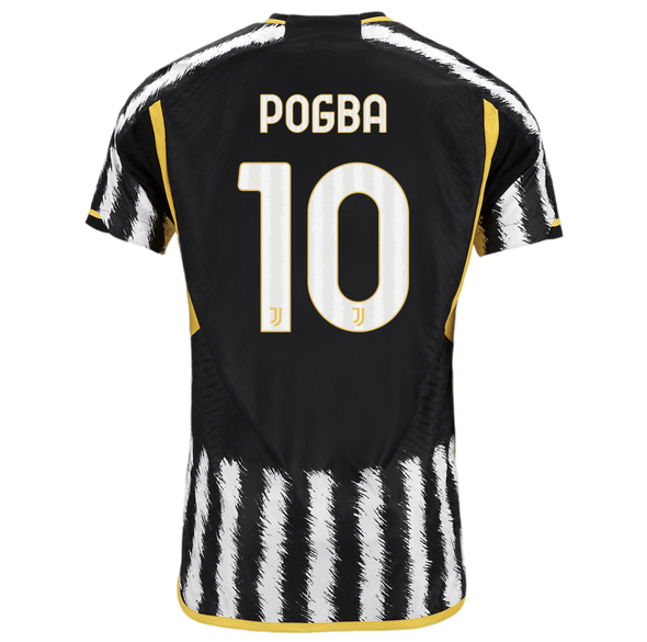 POGBA #10 Juventus 23/24 Authentic Men's Home Shirt